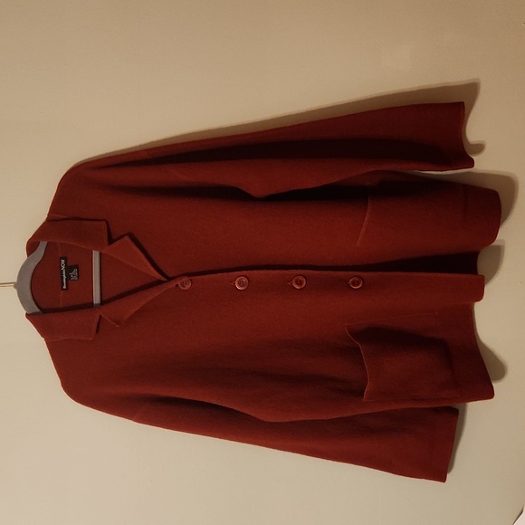 Bloomingdale's 100% Wool Jacket Size Large - Picture 3 of 9